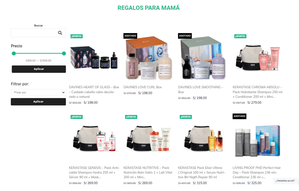 Regalos para mama