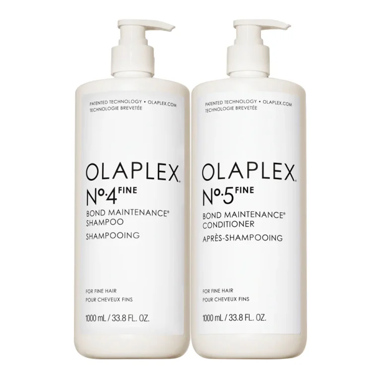 Olaplex Dúo N°4 Fine Shampoo 1L + Fine Conditioner 1L