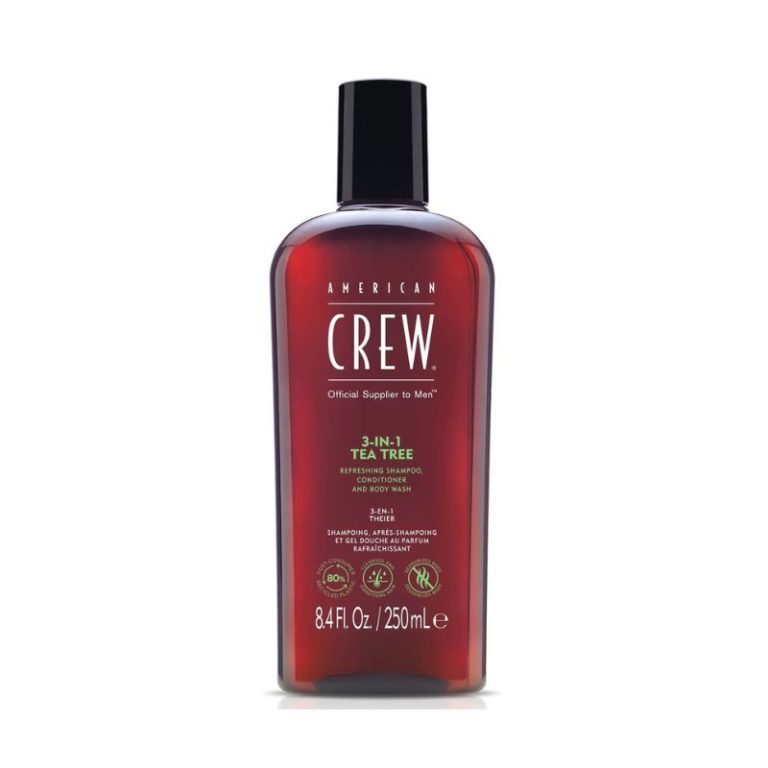 american crew 3 in 1 tea tree 250 ml.