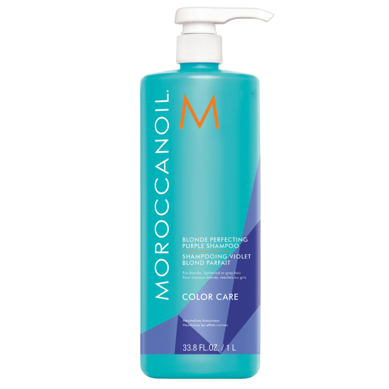 Moroccanoil Color Care Blonde Perfecting Purple Shampoo 1L