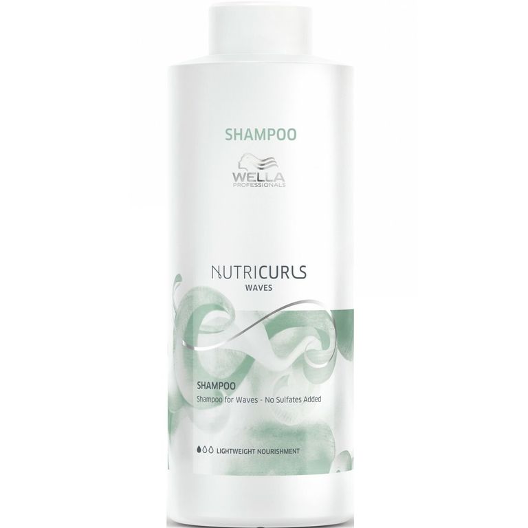 Wella Nutricurls for Waves Shampoo 1L