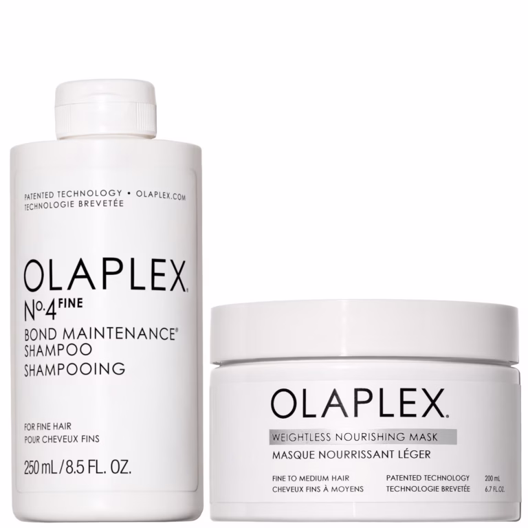 Olaplex Dúo N°4 Fine Shampoo 250 ml + Weightless Nourishing Mask 200 ml