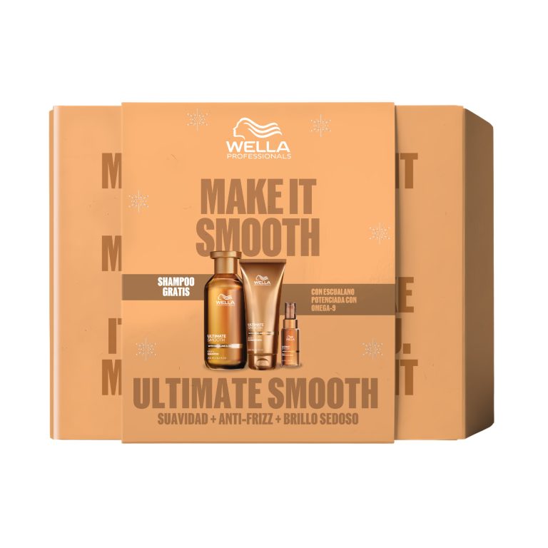 Wella Ultimate Smooth Set Shampoo 250 ml + Conditioner 200 ml + Oil Serum 30 ml